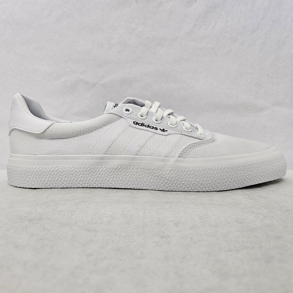 Adidas 3MC Originals Canvas Skateboarding Shoes B22705 White Men's Size 10 - Picture 12 of 12